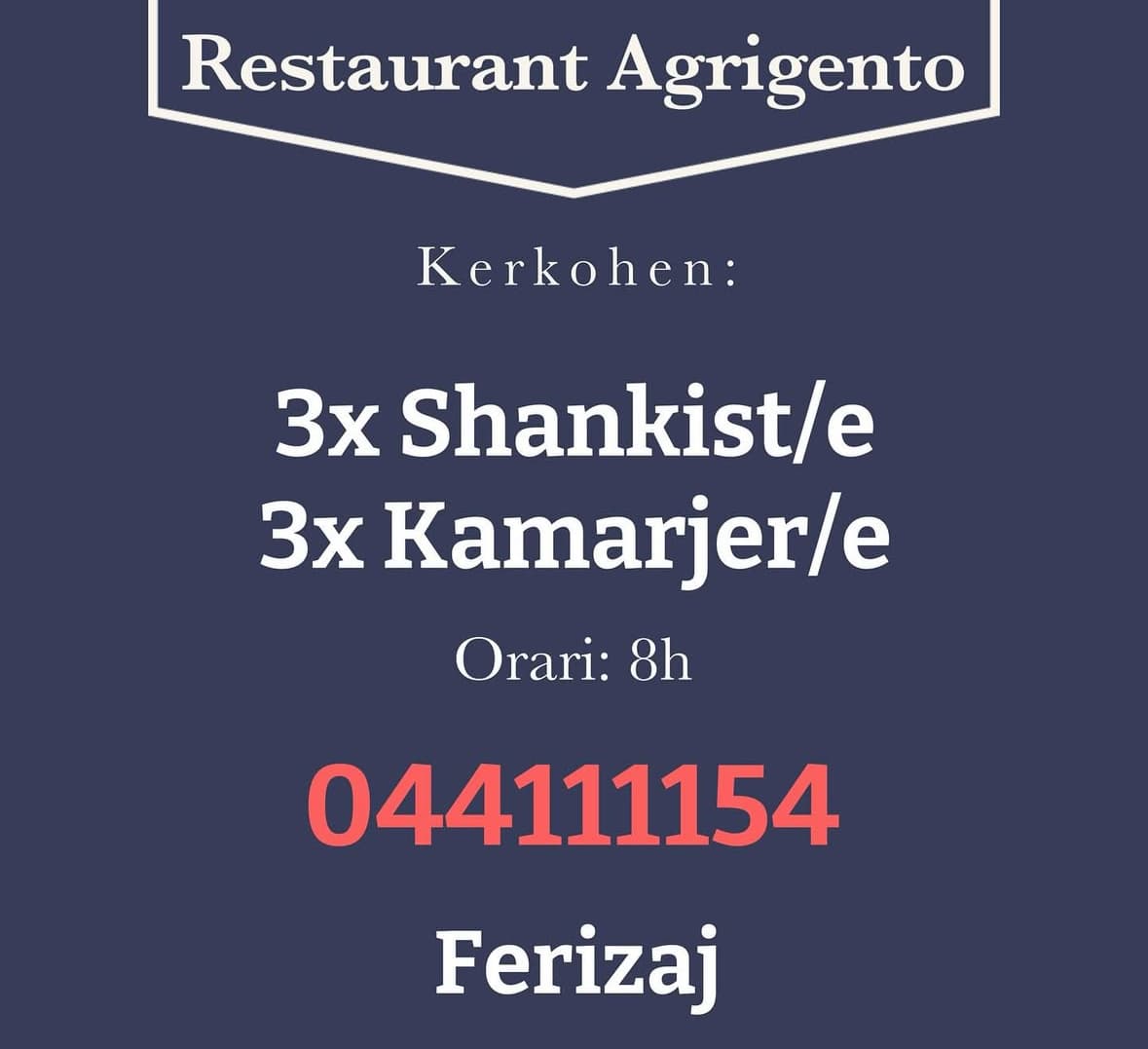 - Vende te lira pune -